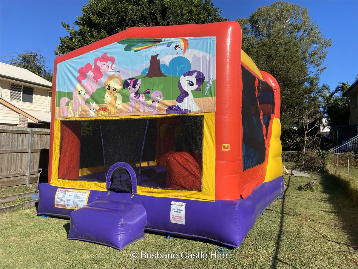 My Little Pony Combo 4.5 x 6 - Jumping Castle Hire in Brisbane , North ...